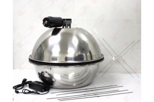 19" DC Eletric Stainless Bowl Trim Leaf Trimmer Twisted Spin Pro Cut Bud Flower